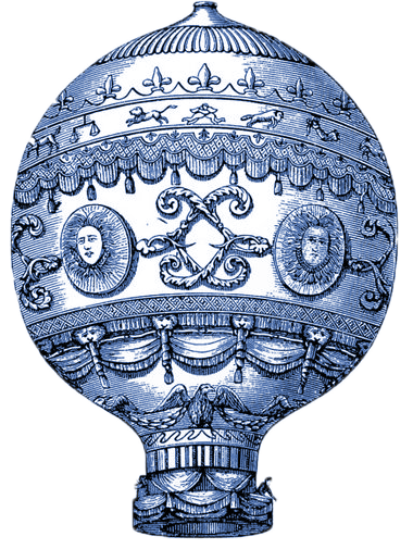 ballon made by Montgolfier brothers 1783