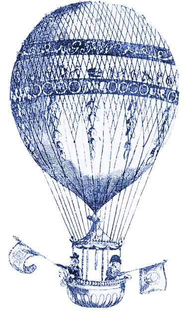 First balloon flight on the UK 1784