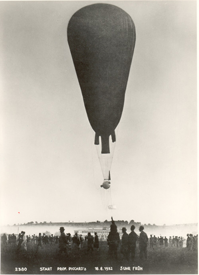 balloon launch to stratosphere